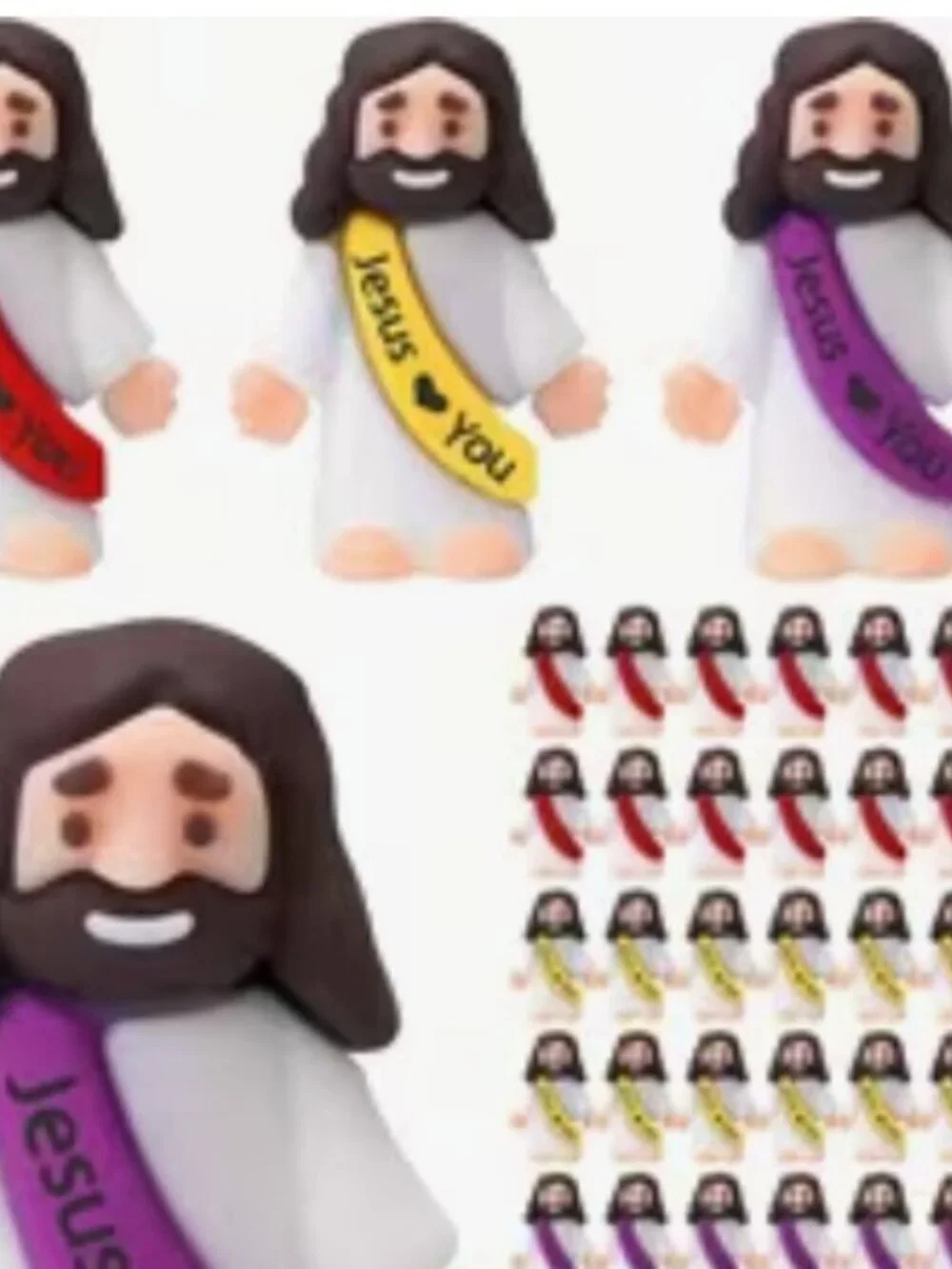 Lot of 50 Mini Little Jesus Figures 